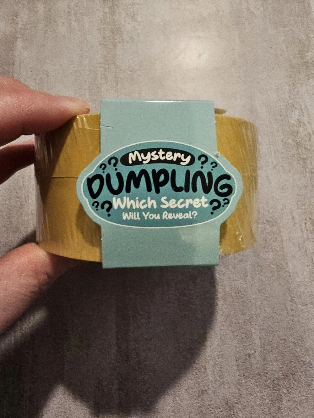 Mystery Dumpling Unopened